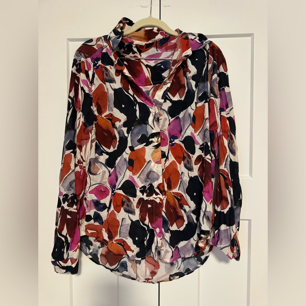 Cloth & Stone Multicolor Floral Blouse